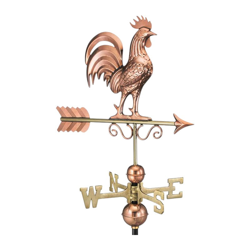 Bantam Rooster Weathervane - Copper