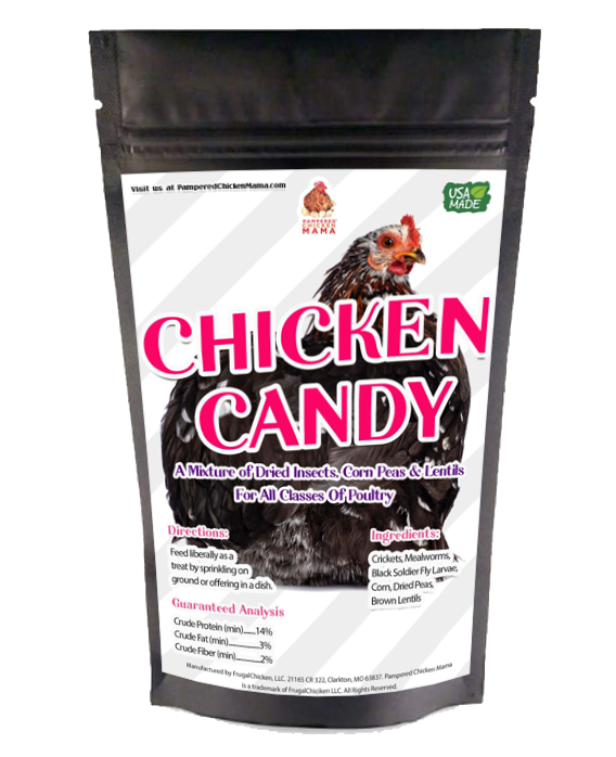 Pampered Chicken Mama Chicken Candy Treat For Chickens packaging