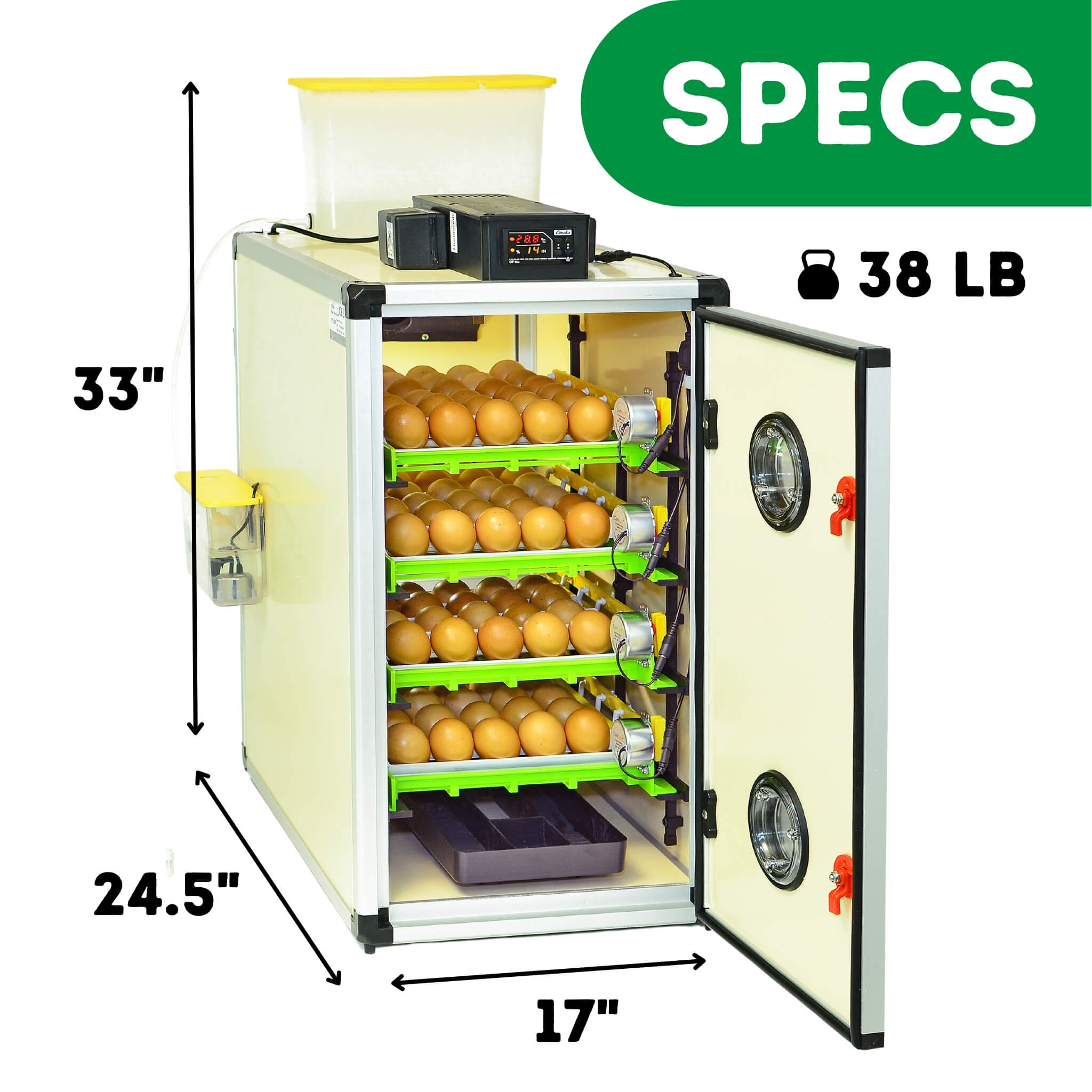 Cimuka Egg Incubator Setter & Hatcher CT120 SH