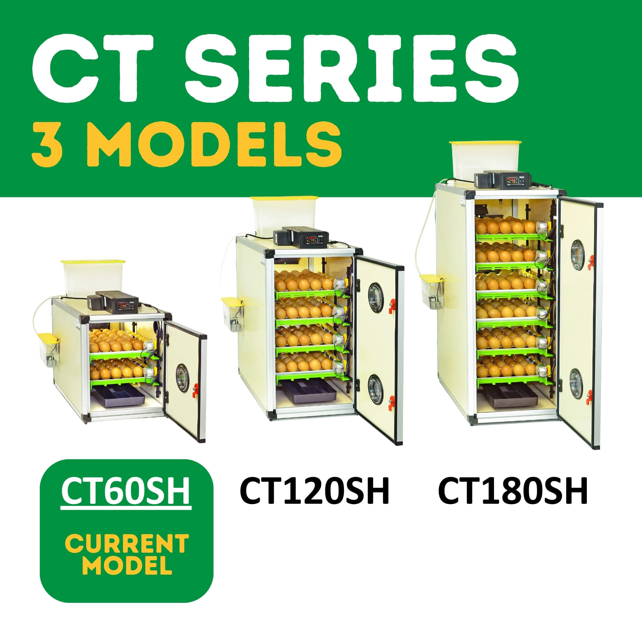 Cimuka Egg Incubator Combination Setter & Hatcher CT60 SH