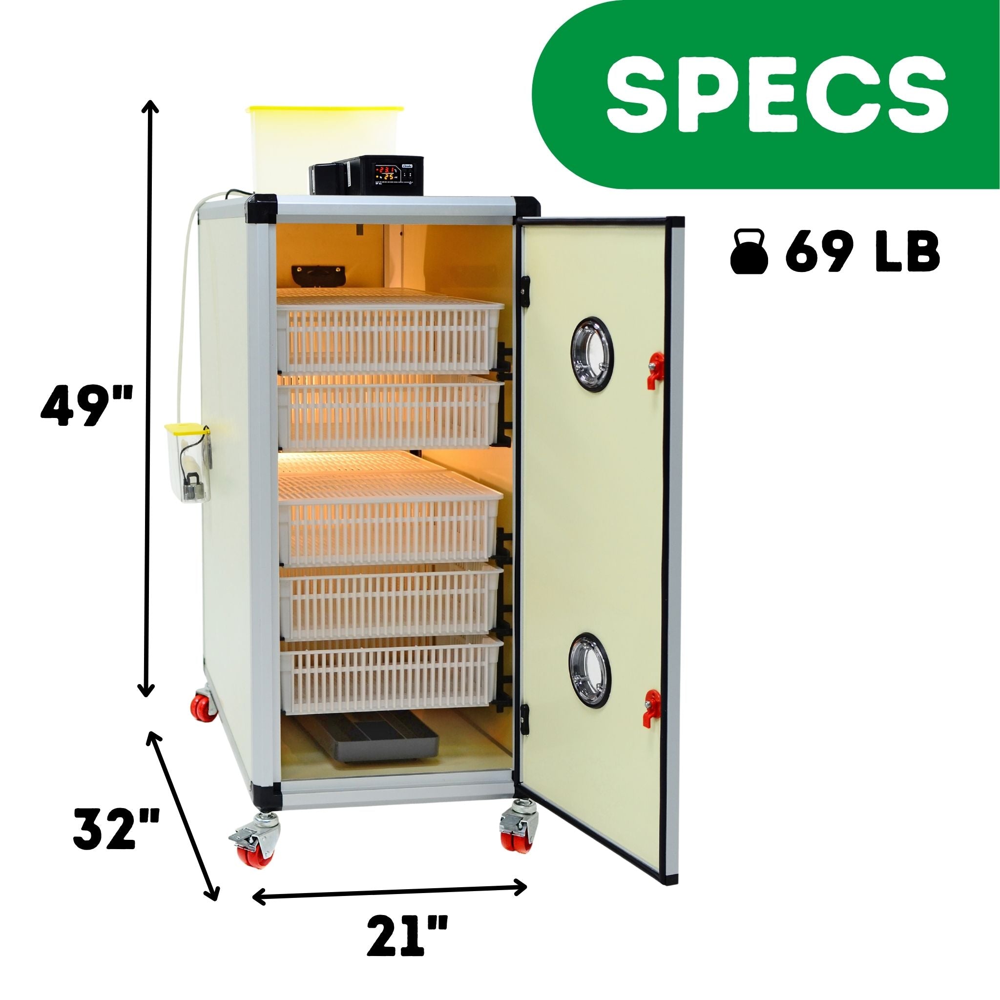 Cimuka HB350 H - Egg Incubator - Hatcher