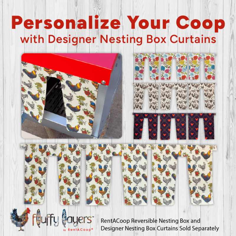 Fluffy Layers Coop Valances - Haute Coopture