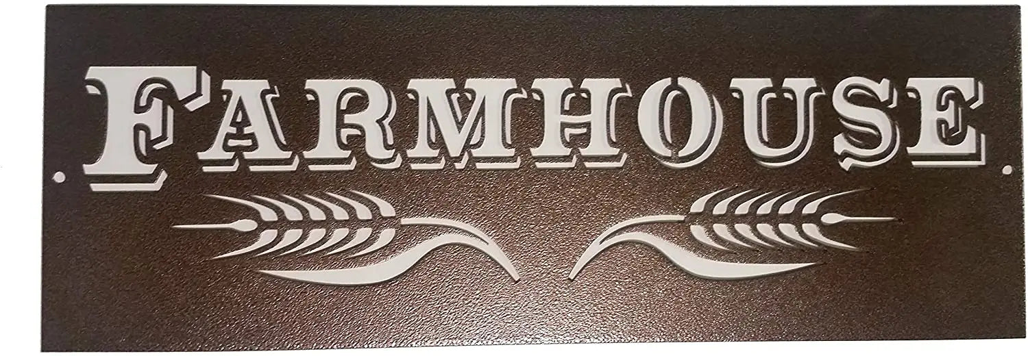 The Metal Peddler Farmhouse Metal Sign