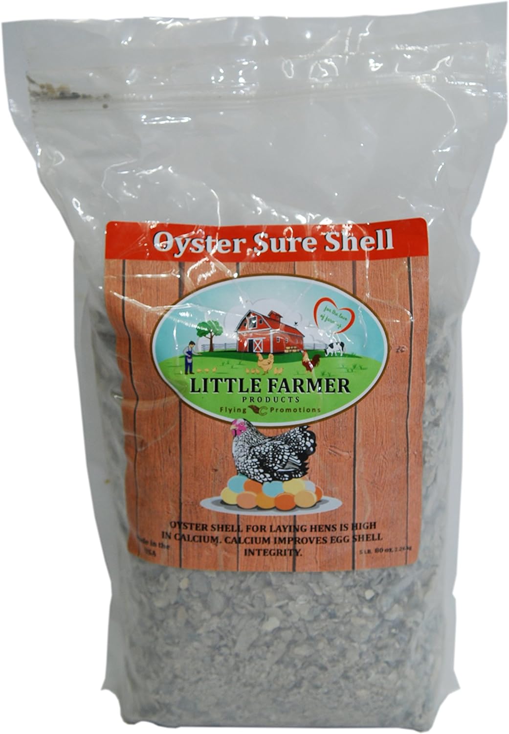 Little Farmer Shell Be Good Oyster Grit 5-lb, Poultry Supplement main image