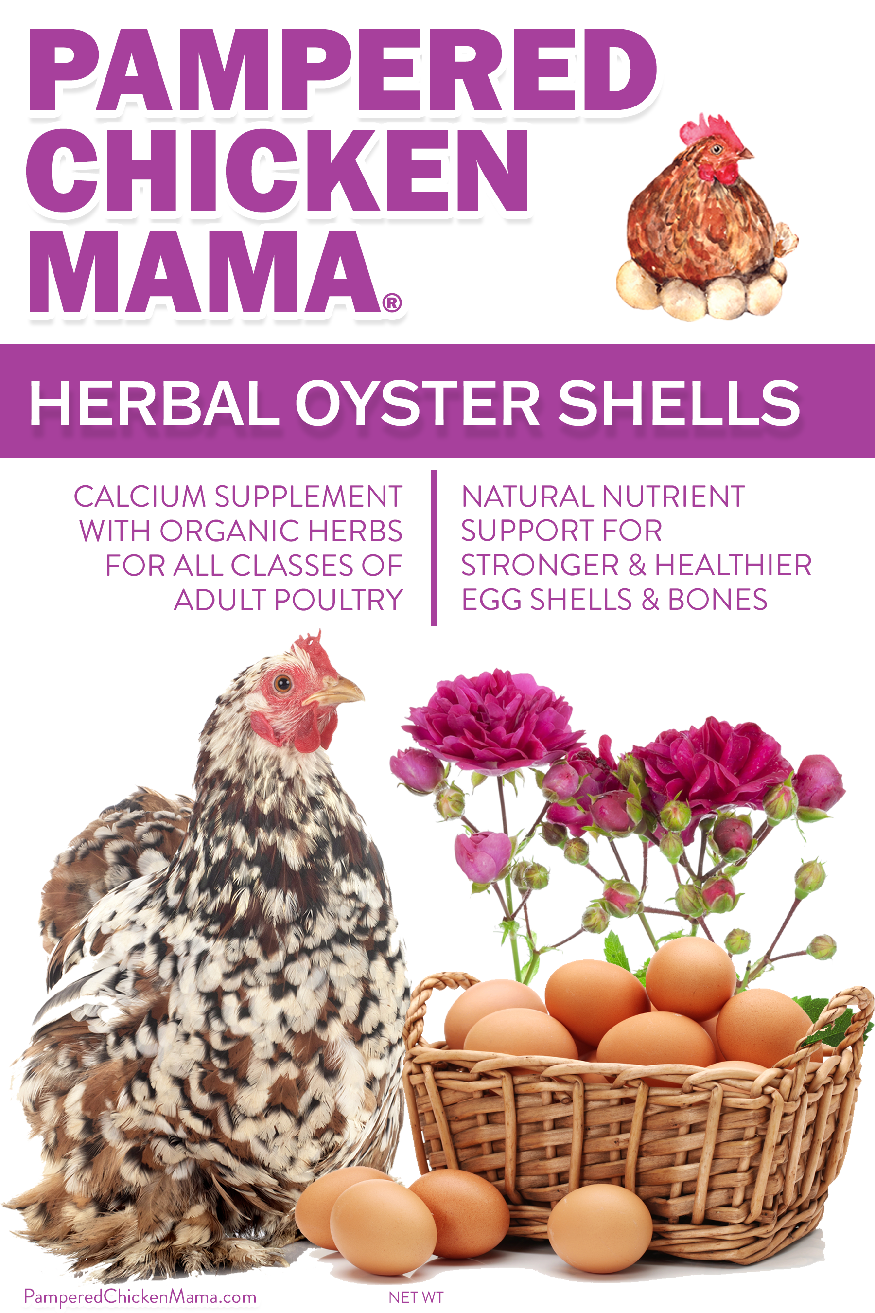 Pampered Mama Chicken Herbal Oyster Shells