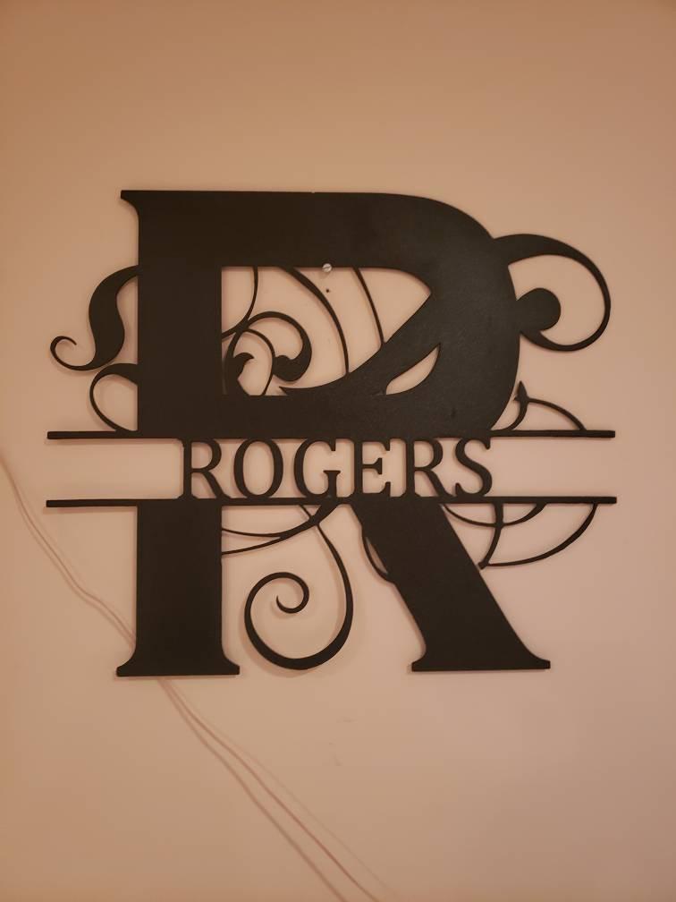 Martin Metalwork Custom Monogram for Chicken Coops