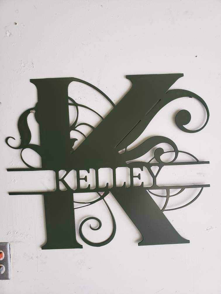 Martin Metalwork Custom Monogram for Chicken Coops