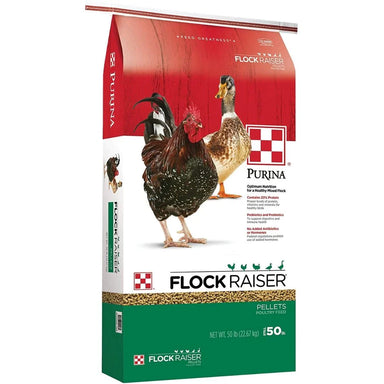 Purina Flock Raiser Pellet Poultry Feed, 50 lb. Bag main image