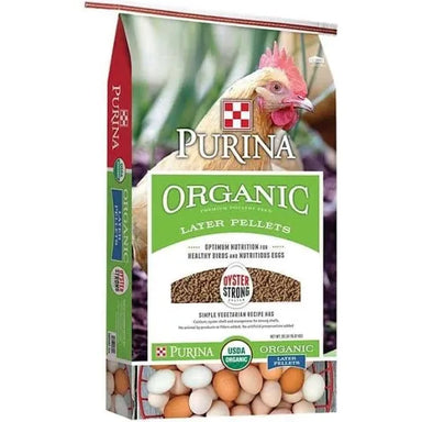 Purina Organic Layer Hen Pellet Poultry Feed, 35 lb. Bag main image