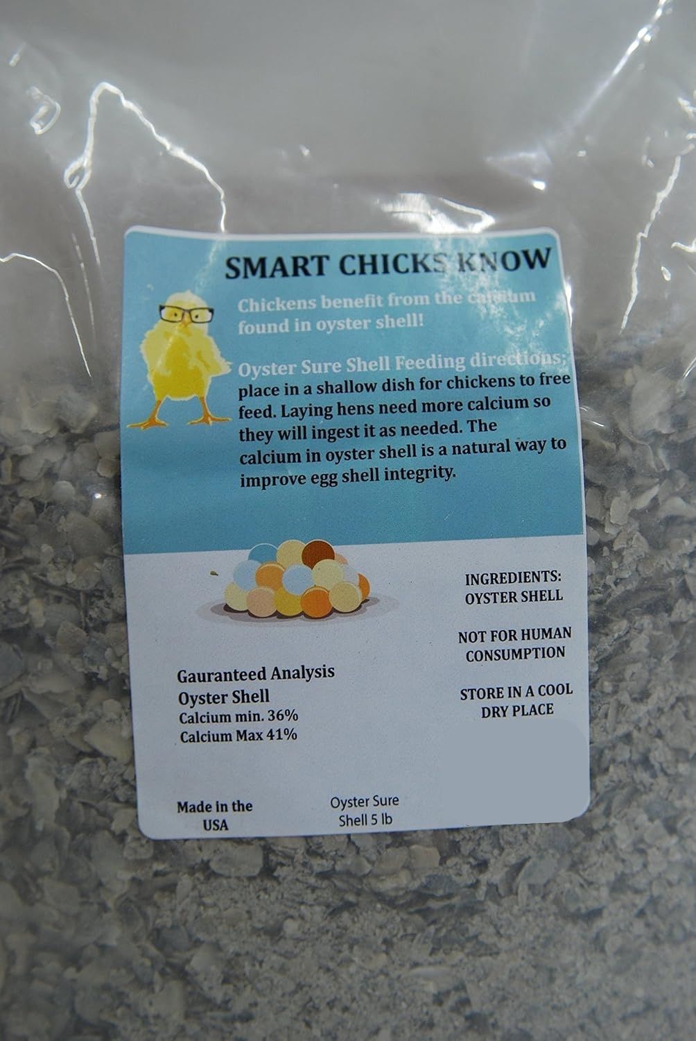 Little Farmer Shell Be Good Oyster Grit 5-lb, Poultry Supplement direction and uses