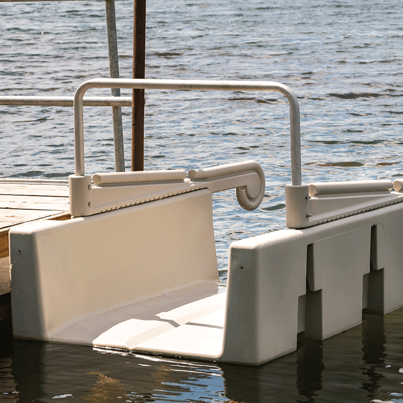 Connect-A-Dock YAKport Kayak Launch Bundle Attach to Existing Floating Docks