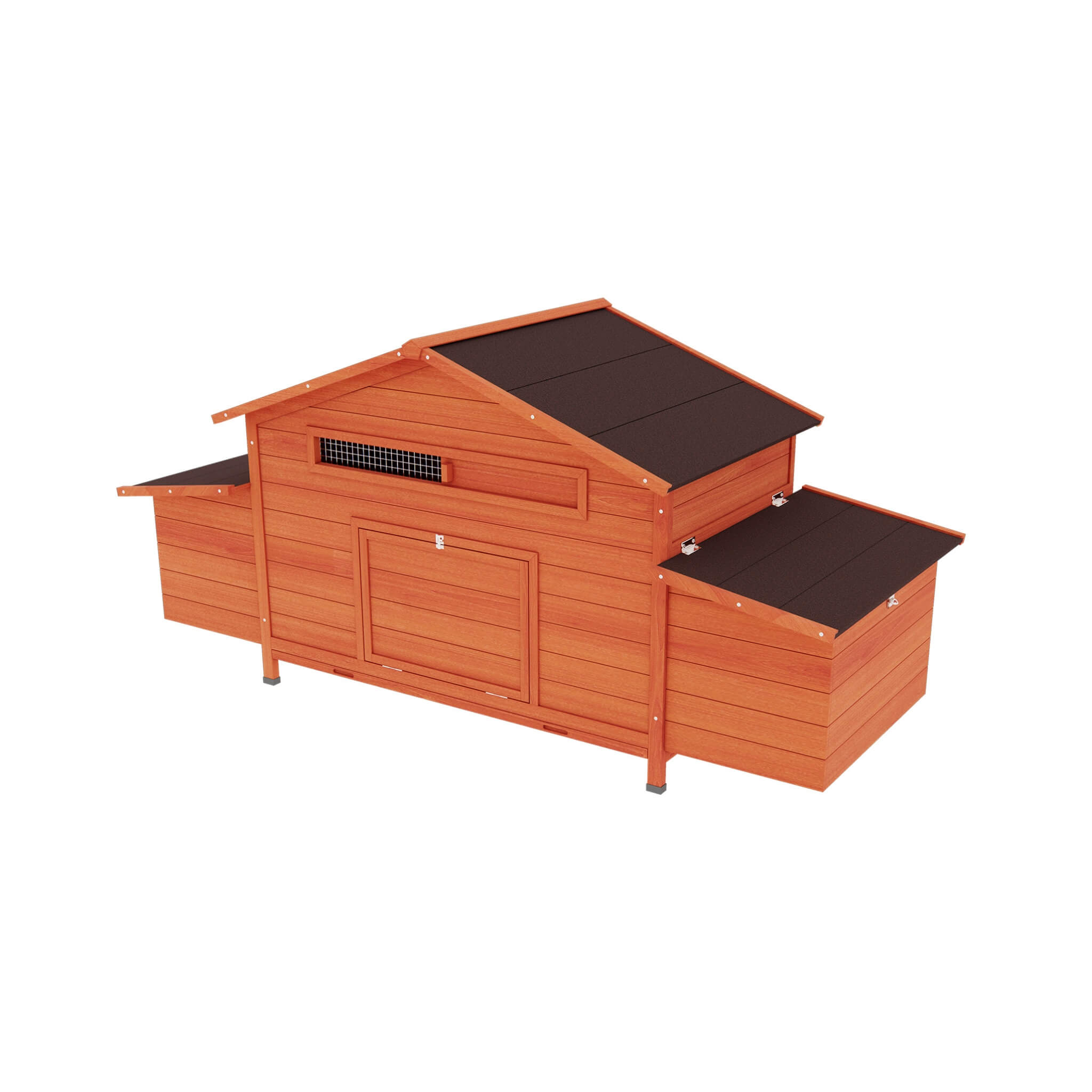 Small Chicken Coop With Two-Sided Nesting Boxes (SAK21875)