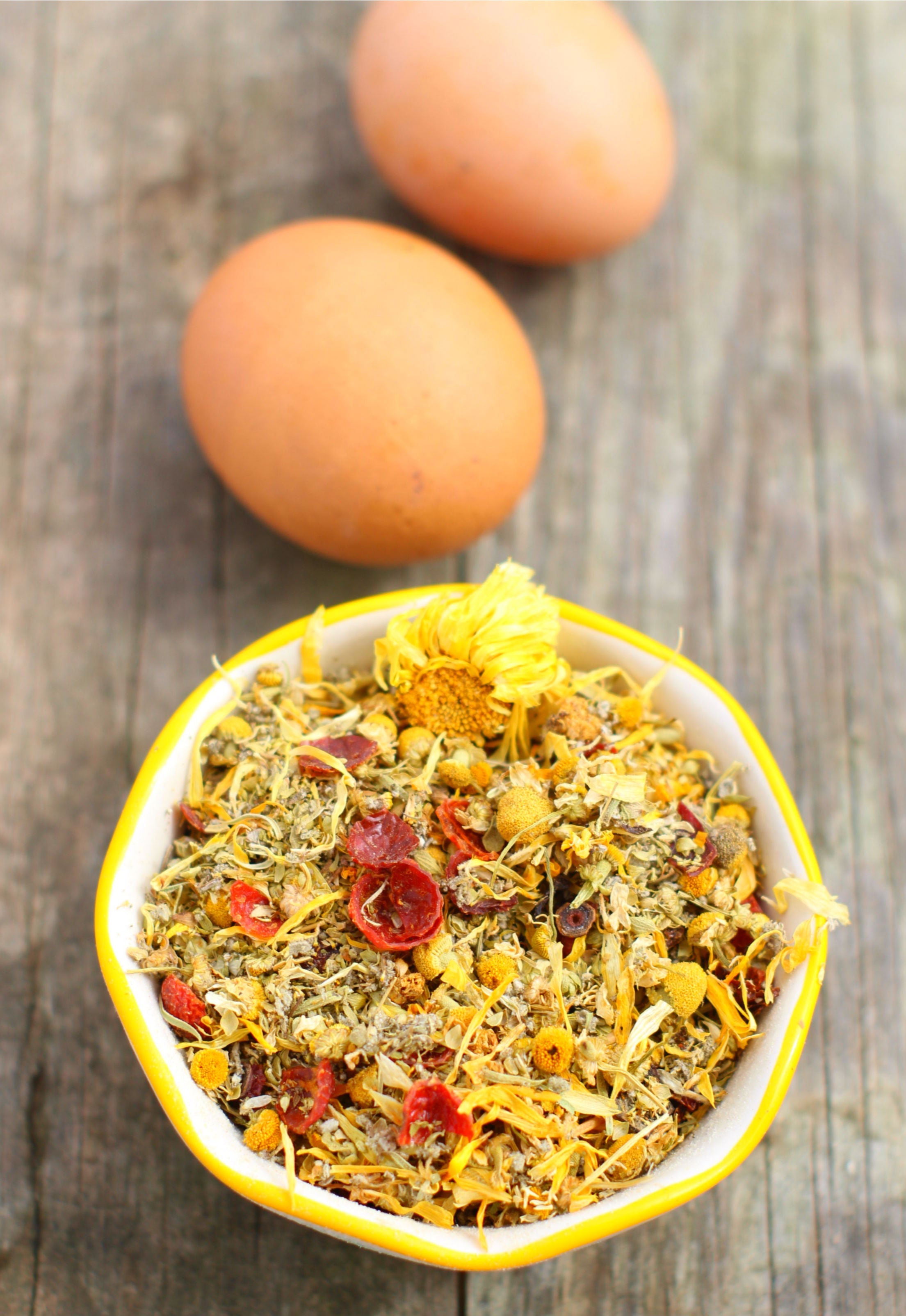 Pampered Chicken Mama Scent of Spring Nesting Herbs For Backyard Chickens With Lavender, Chamomile, Calendula, and more!