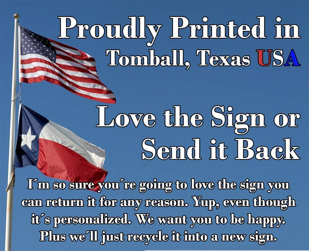 Personalized - Welcome To Our Coop - Metal Sign