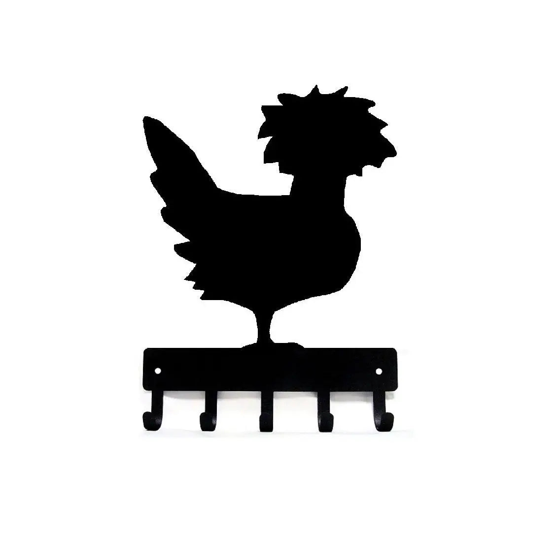 The Metal Peddler Polish Chicken #1 Key Rack