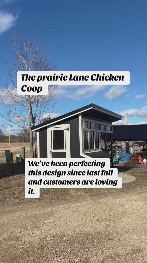 Prairie Lane Elevated Chicken Coop with Run | Driftless Outdoors video