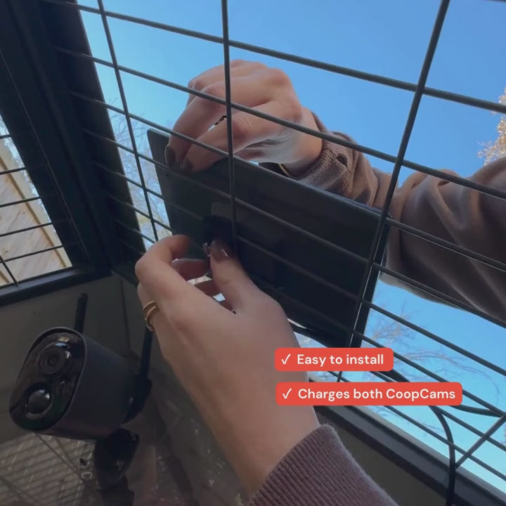 Coop Solar Panel Installation Video