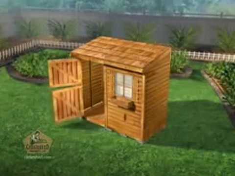 CedarShed Bayside Lean To Double Door video