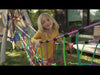 Bijou Build Mainstay and Sway - Play System & 2 Swings video of kids playing on it