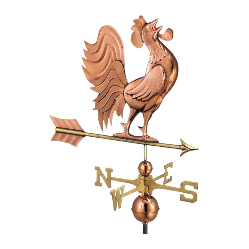 Rooster Weathervane Model 1 - Copper