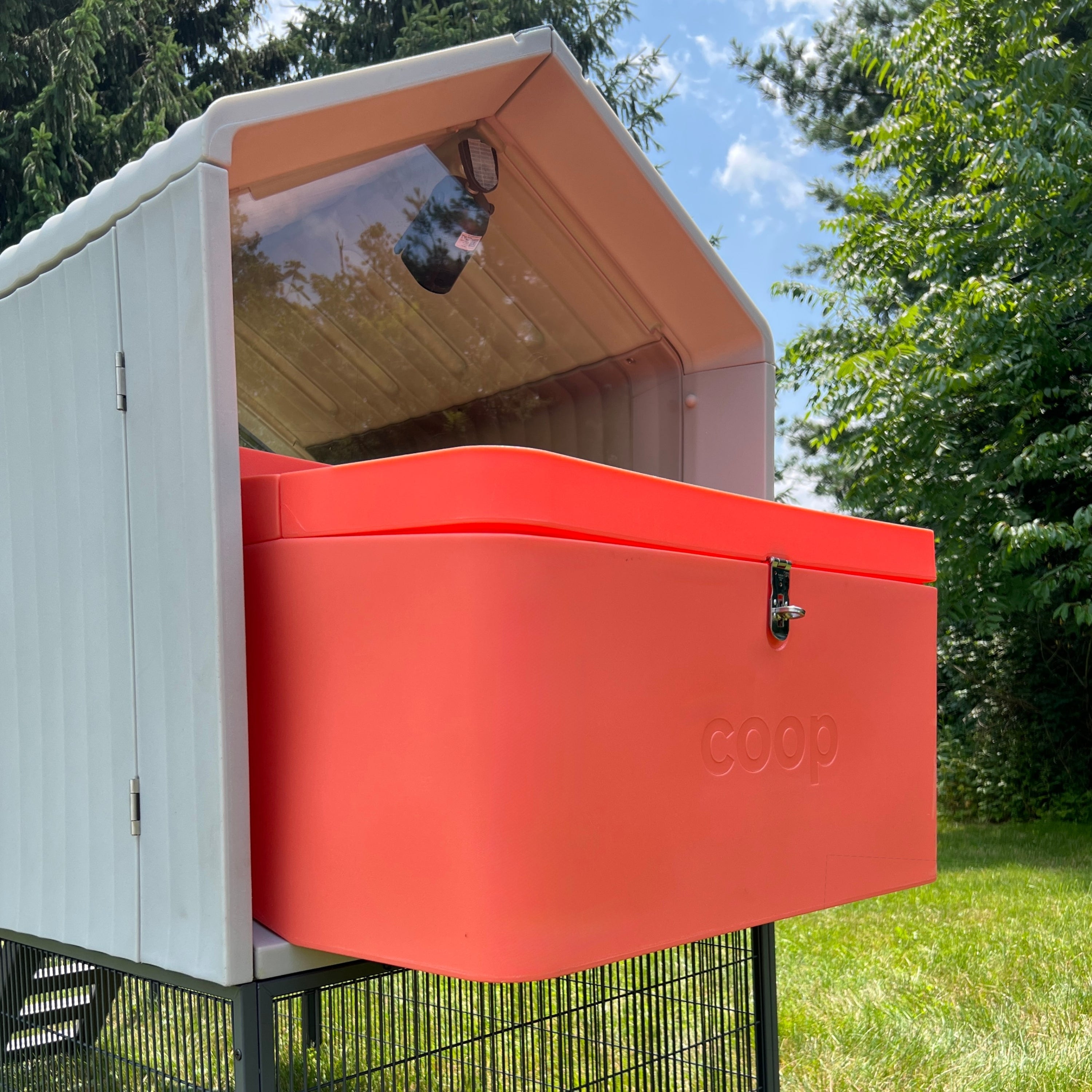The Smart Coop Unlimited+ Modern Chicken Coop for 4-6 chickens