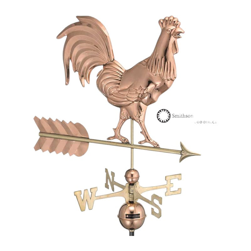Rooster Weathervane Smithsonian - Copper