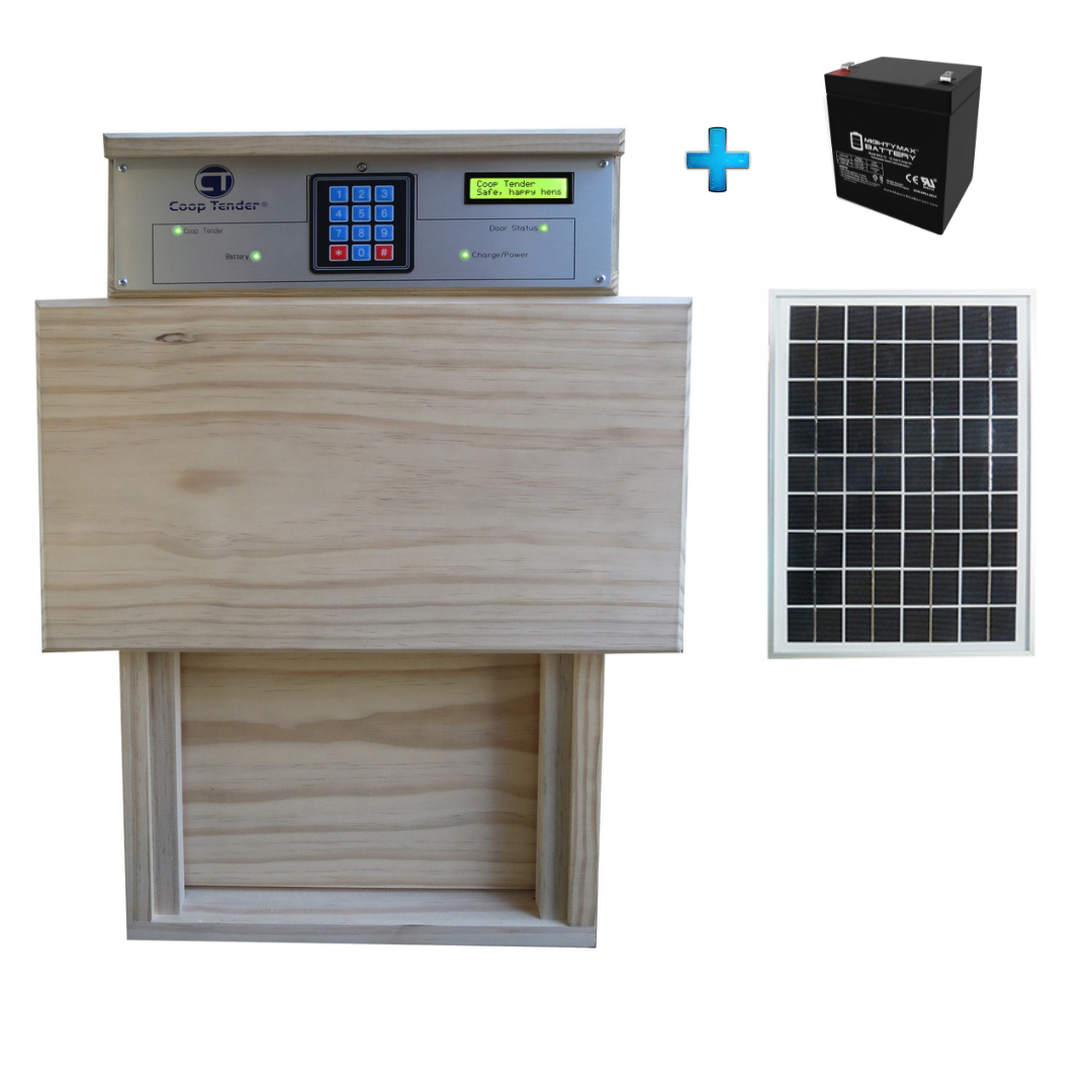 Coop Tender Solar Chicken Coop Door