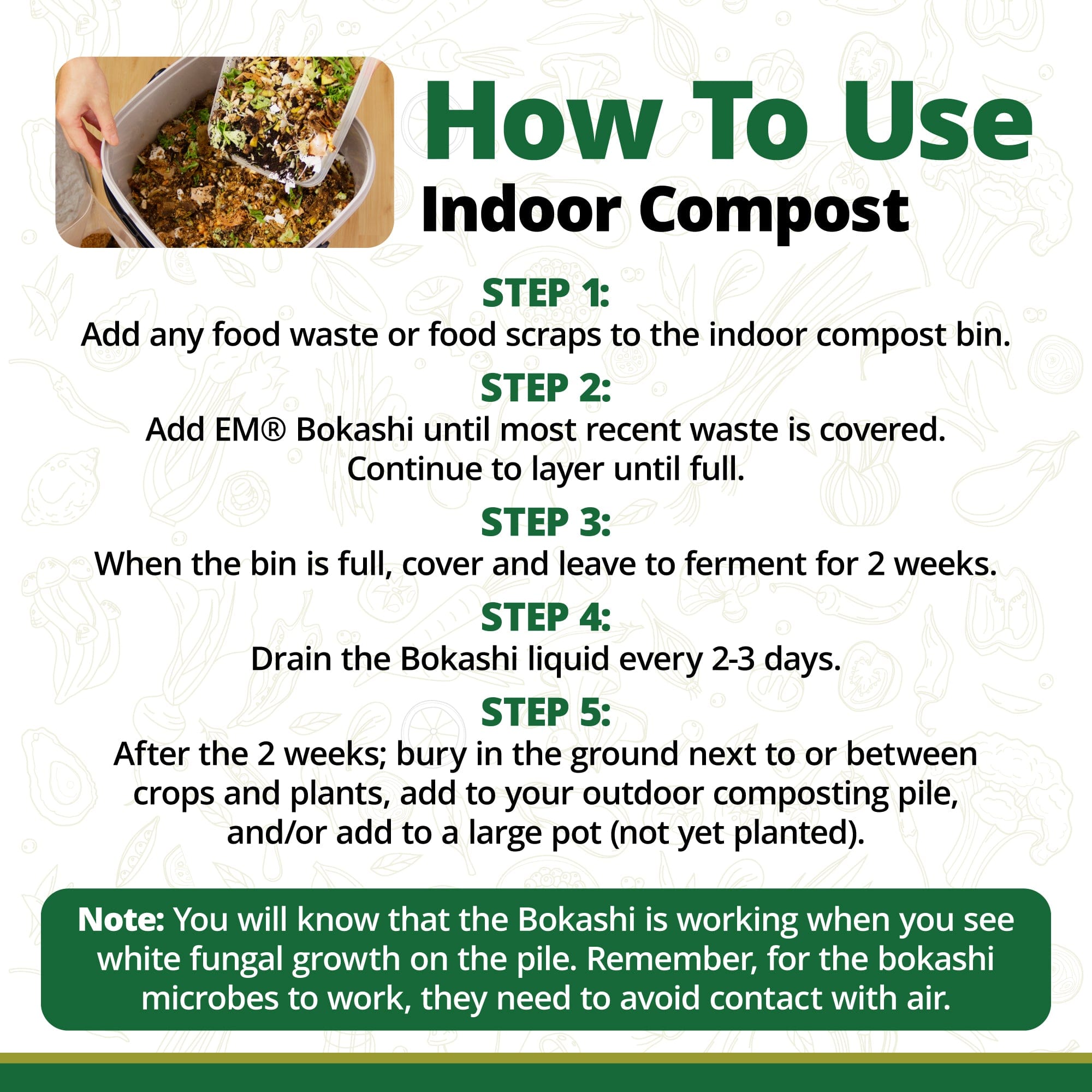 EM Premium Bokashi Compost Starter