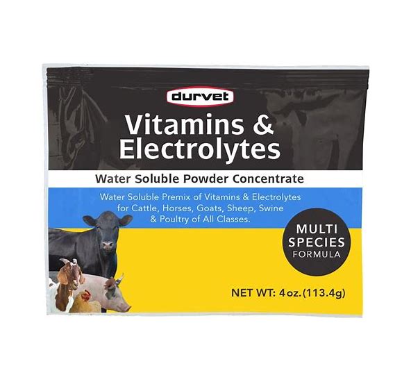 Durvet Vitamins & Electrolytes for Poultry