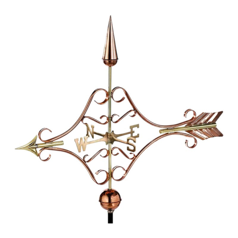 Victorian Arrow Weathervane - Copper